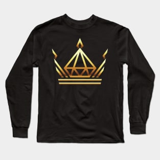 DIAMOND CROWN (GOLD) Long Sleeve T-Shirt